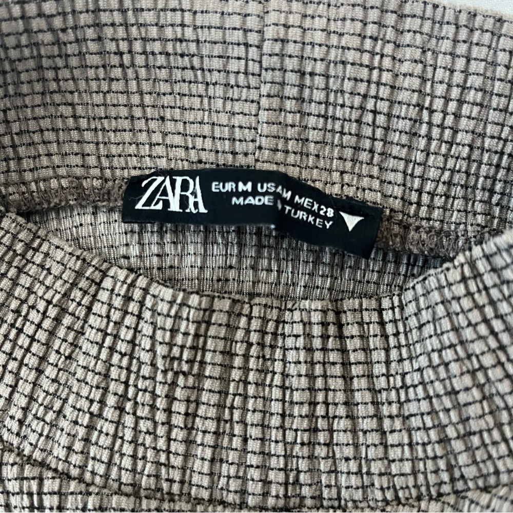 Zara Gray Textured Top - Picture 7 of 7